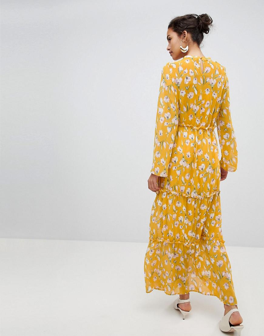 vila yellow dress