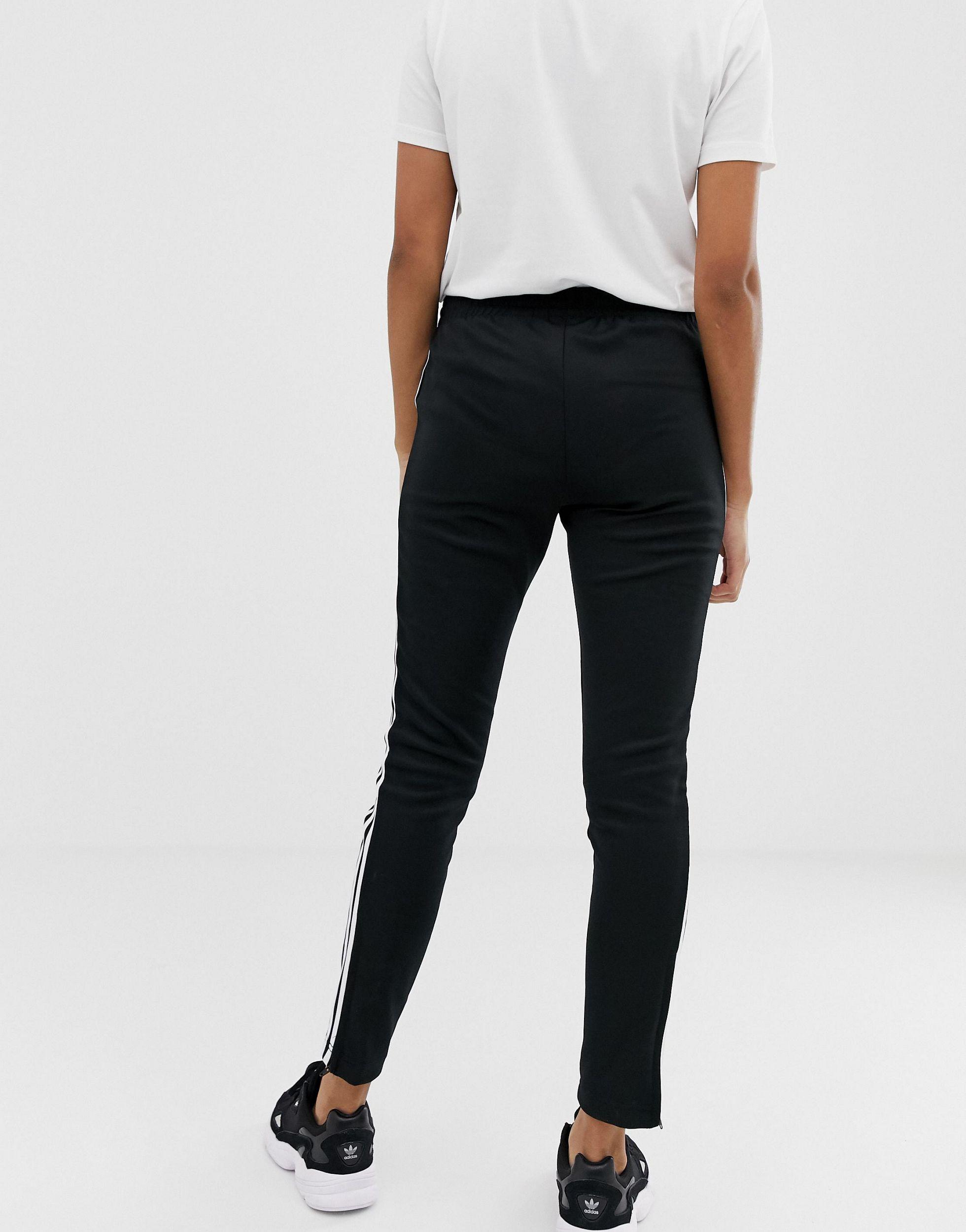 adidas originals adicolor three stripe cigarette pant