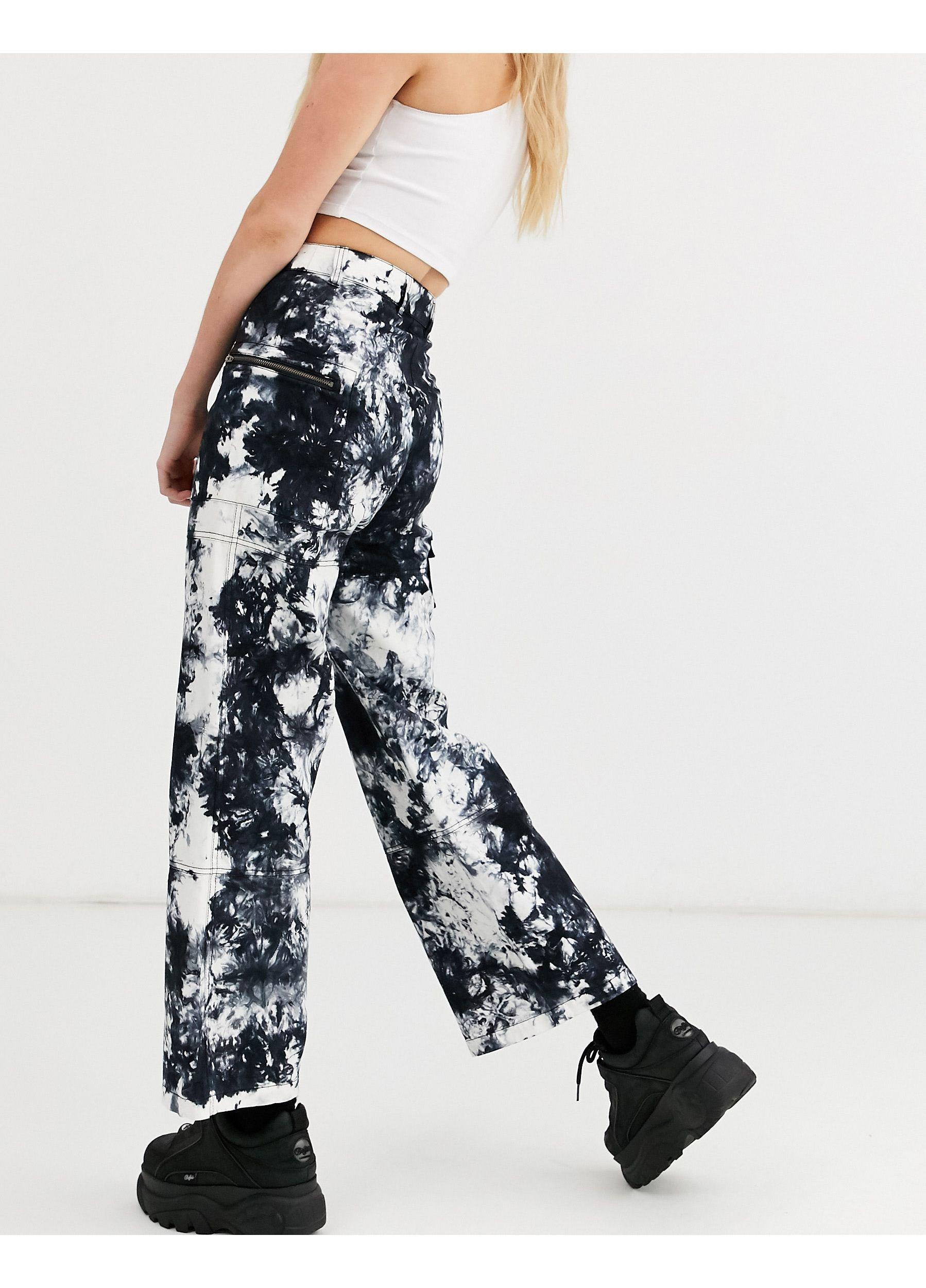 tie dye cargo pants