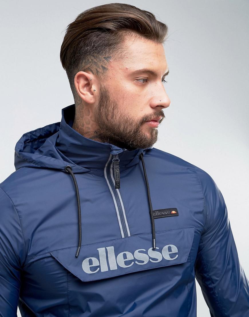 ellesse reflective overhead jacket
