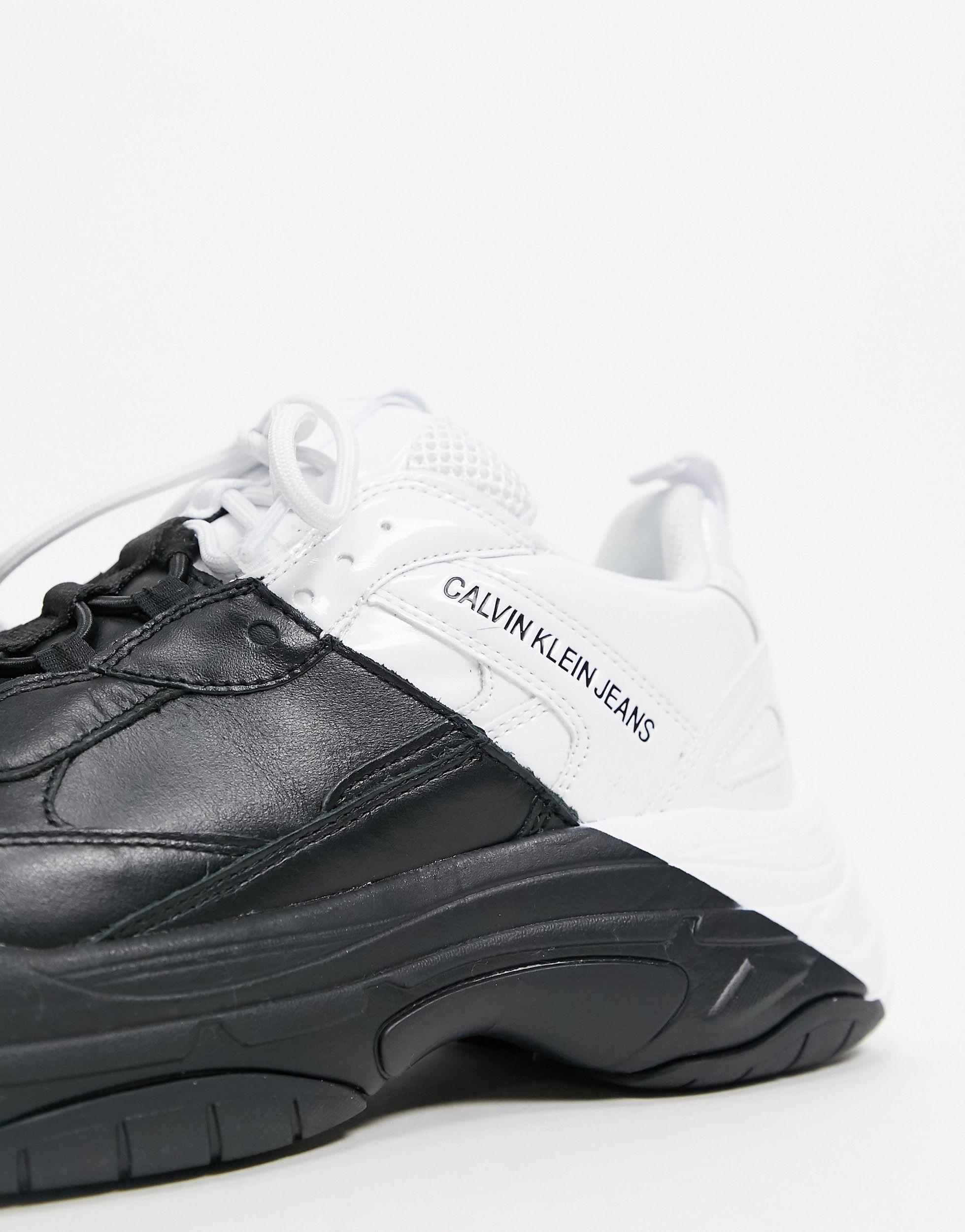 Calvin Klein Leather Marrell Trainers for Men | Lyst