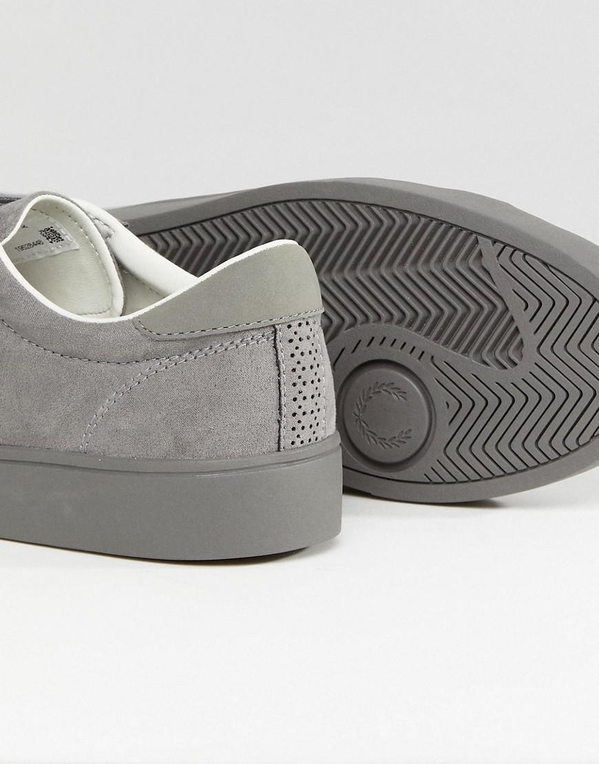 fred perry trainers grey