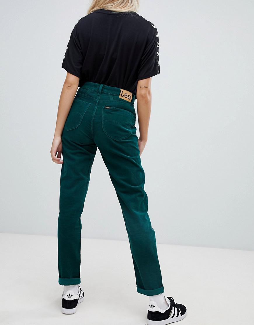 lee jeans green