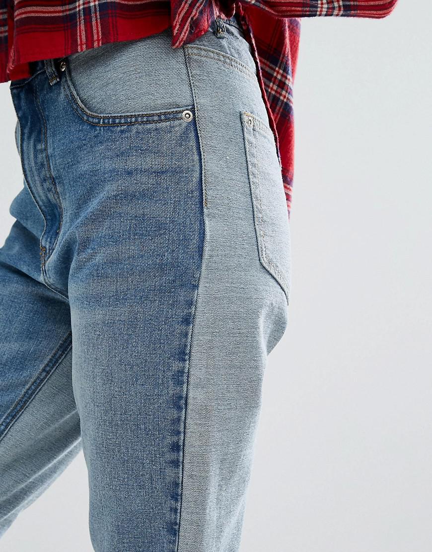 color block mom jeans