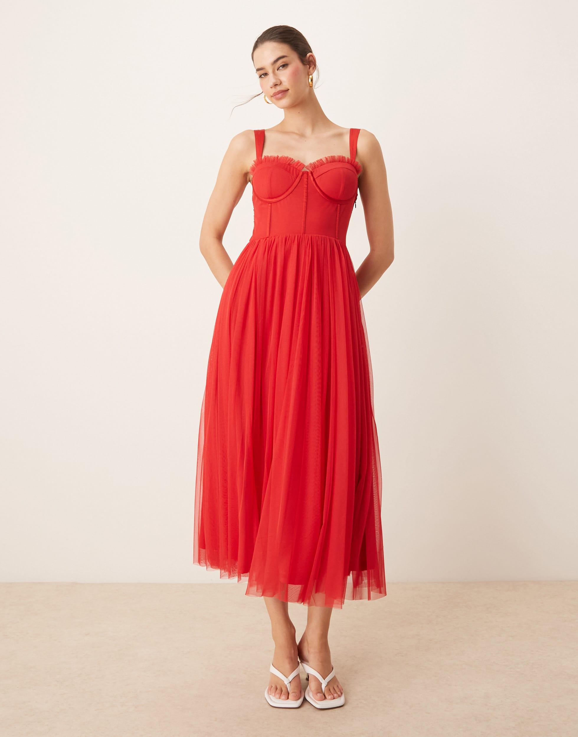 lace and beads midi dress Lace & Beads