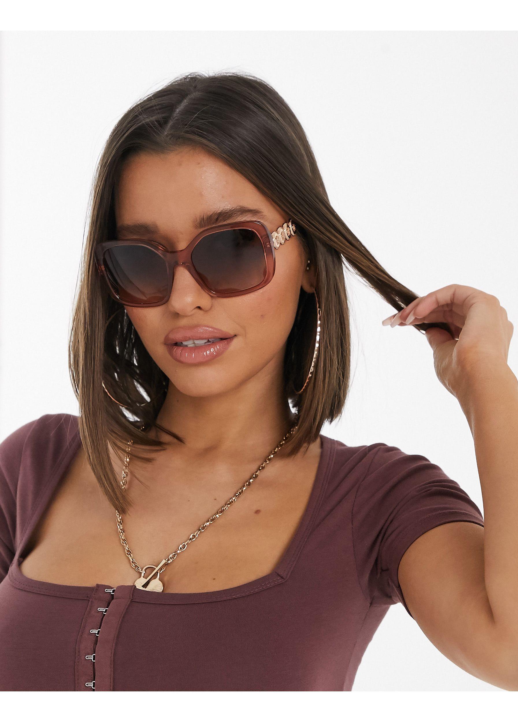 versace oversized sunglasses