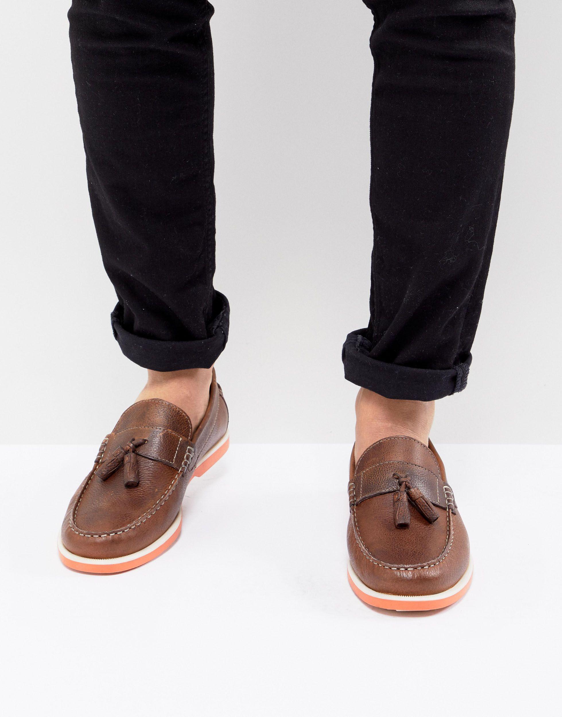 Kurt Geiger Tassel Boat Shoes 