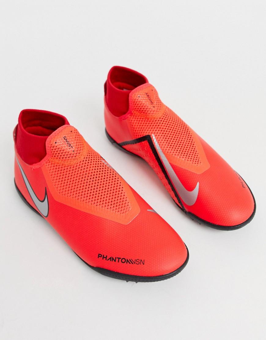 Nike Phantom Vision Astro Turf Boots in Red for Men