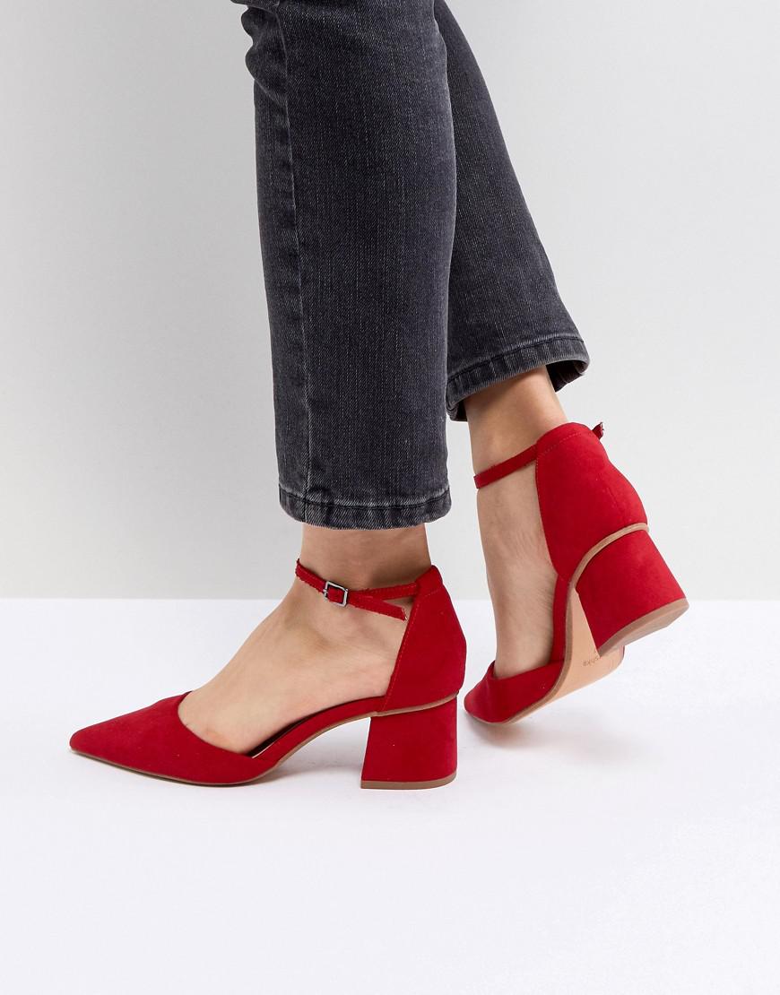 Talon rouge bershka Clearance