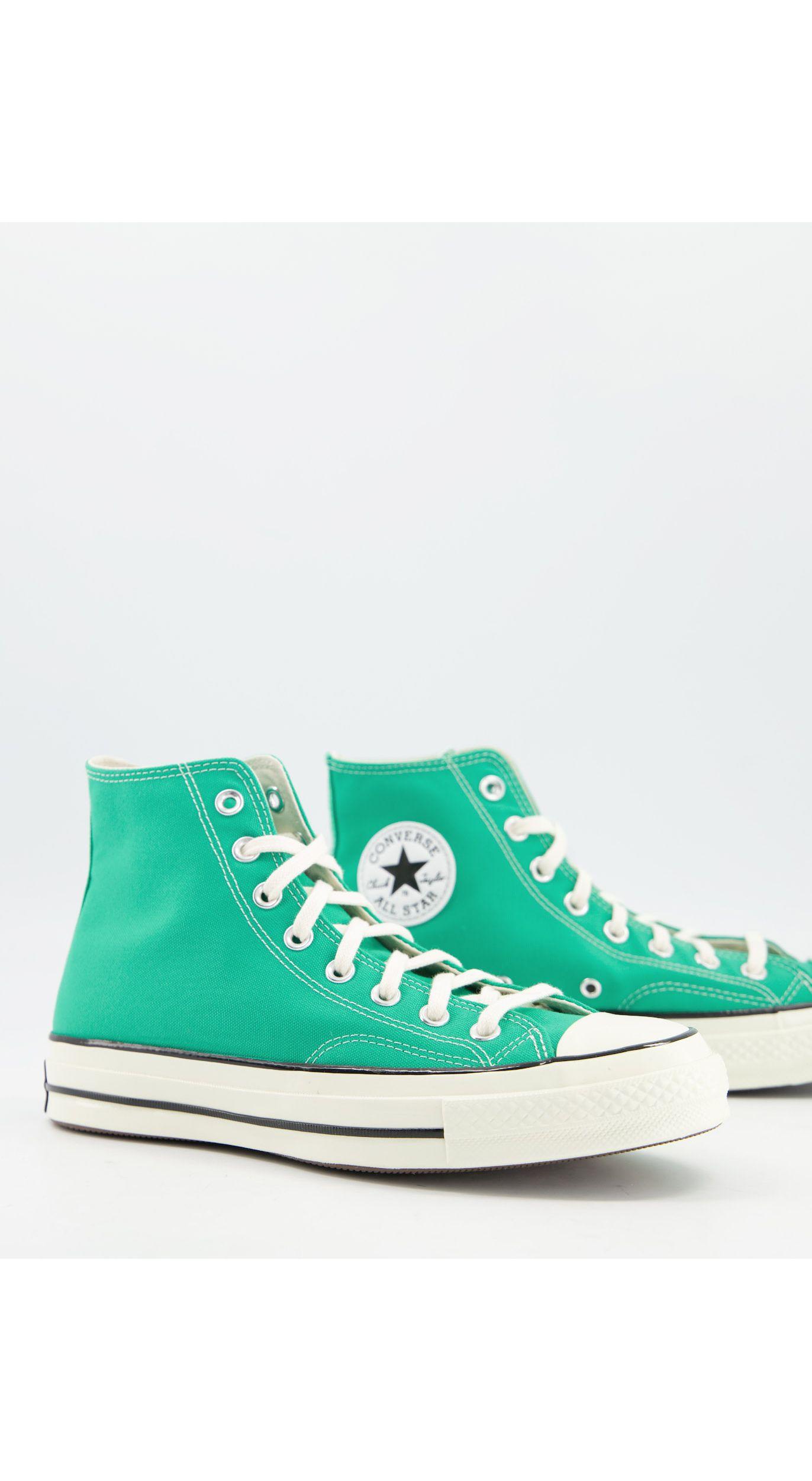 Converse chuck 70 hi quilted sneakers in black | Insyze | ASOS