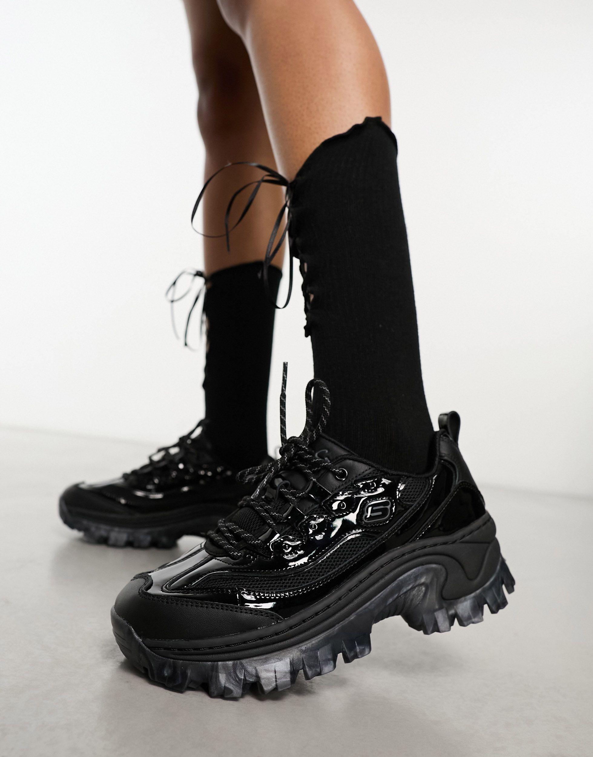 SKECHERS x DOJA CAT HI-RYZE★厚底★コラボ★ブラック系 SKECHERS x Doja Cat HI Ryze Sneaker (Women) | Nordstromrack