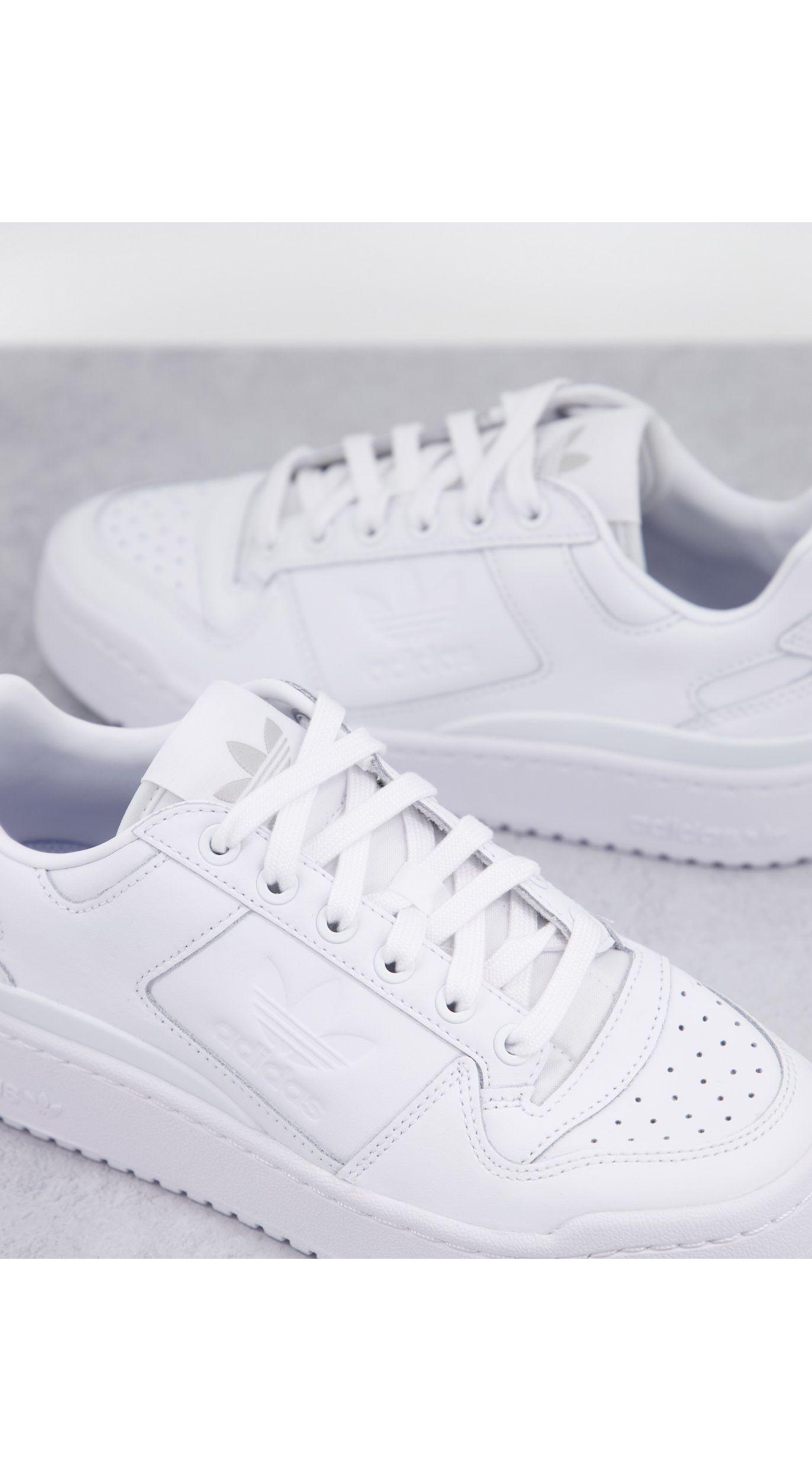 adidas Originals Rubber Forum Bold Trainers in White - Lyst