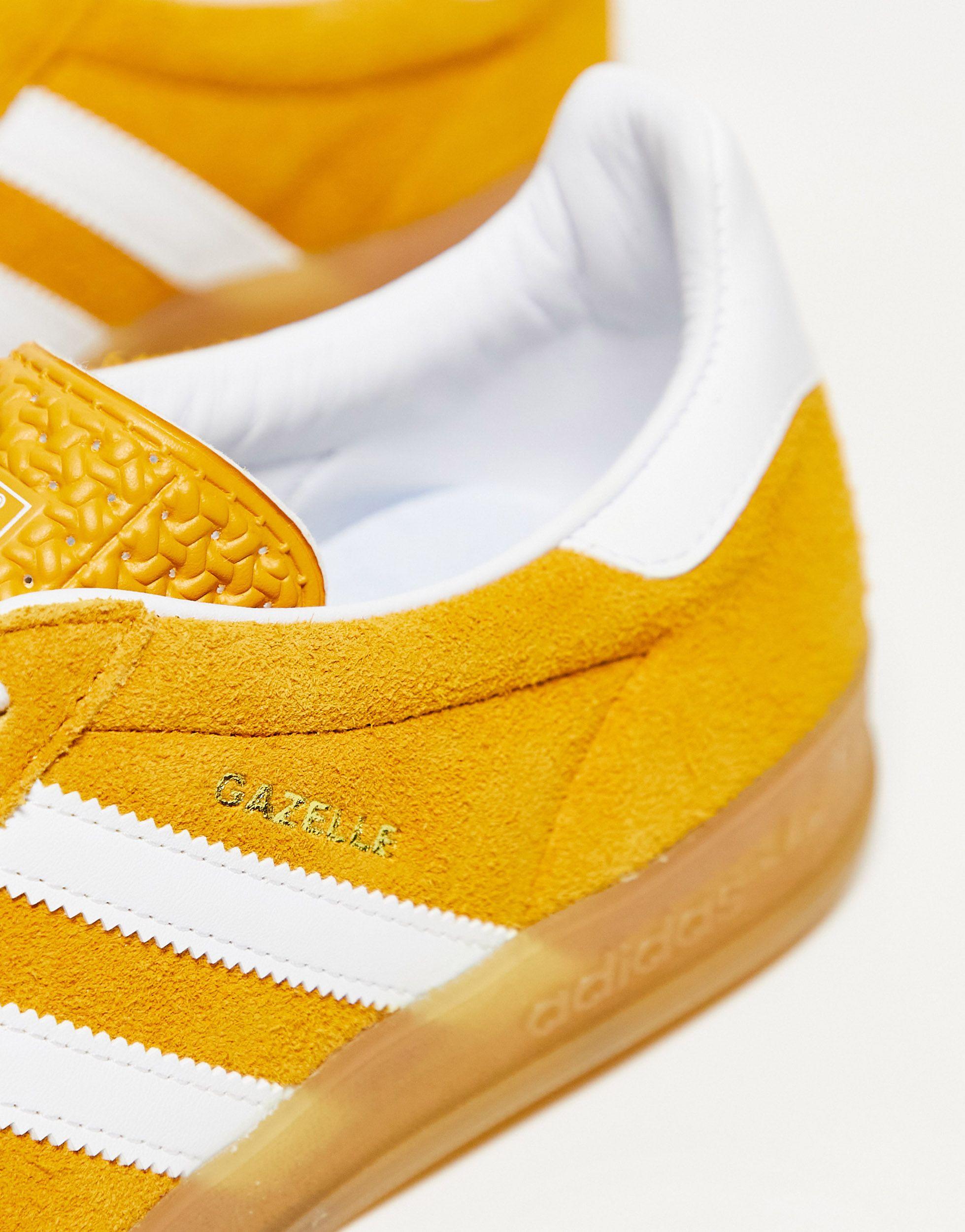 Gazelle indoor - sneakers giallo senape con suola di adidas Originals in  Giallo | Lyst
