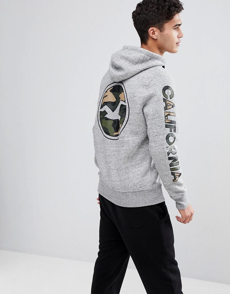 camo hollister hoodie