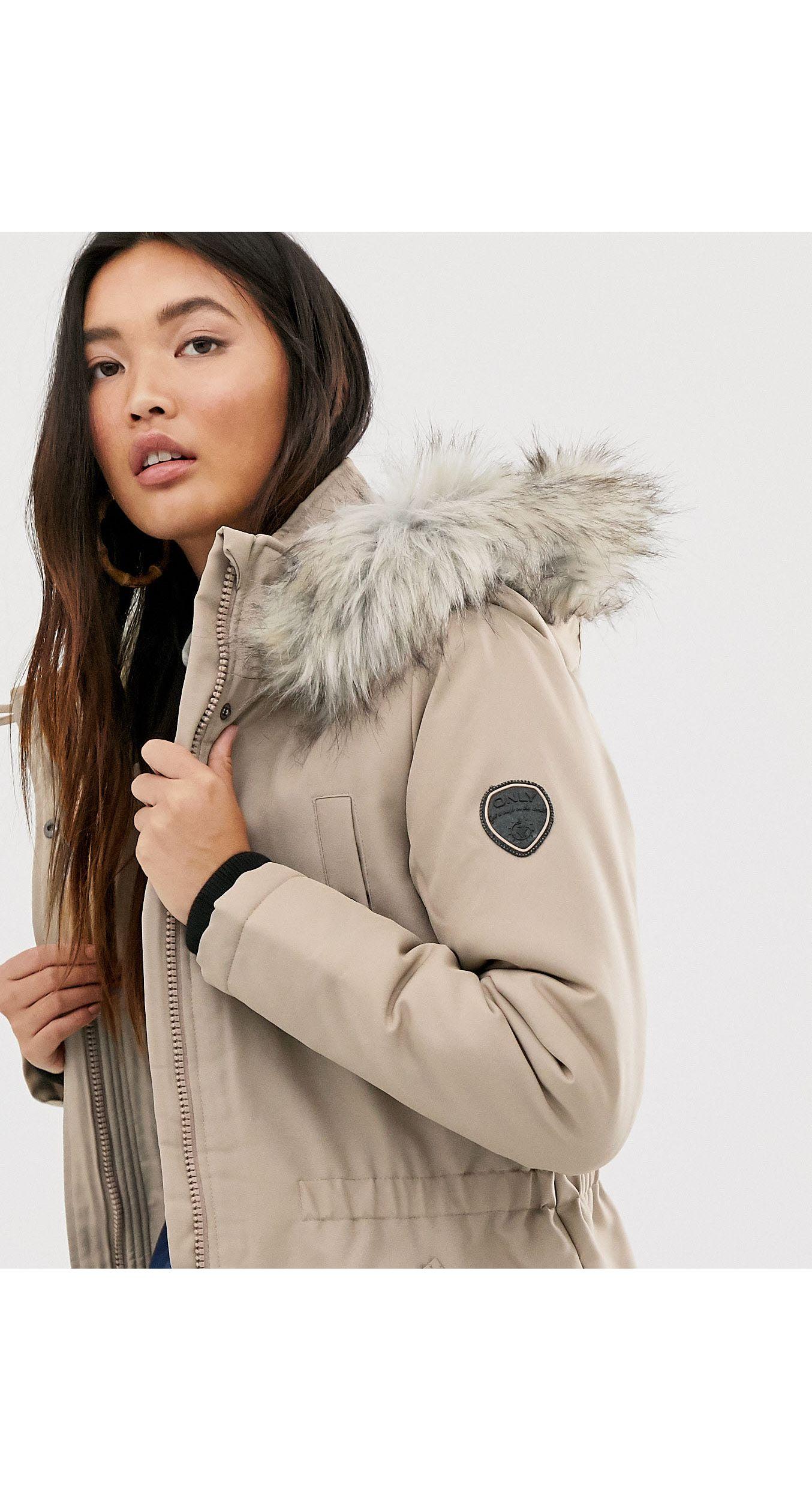only fur parka