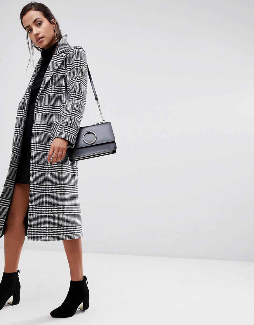 helene berman check coat