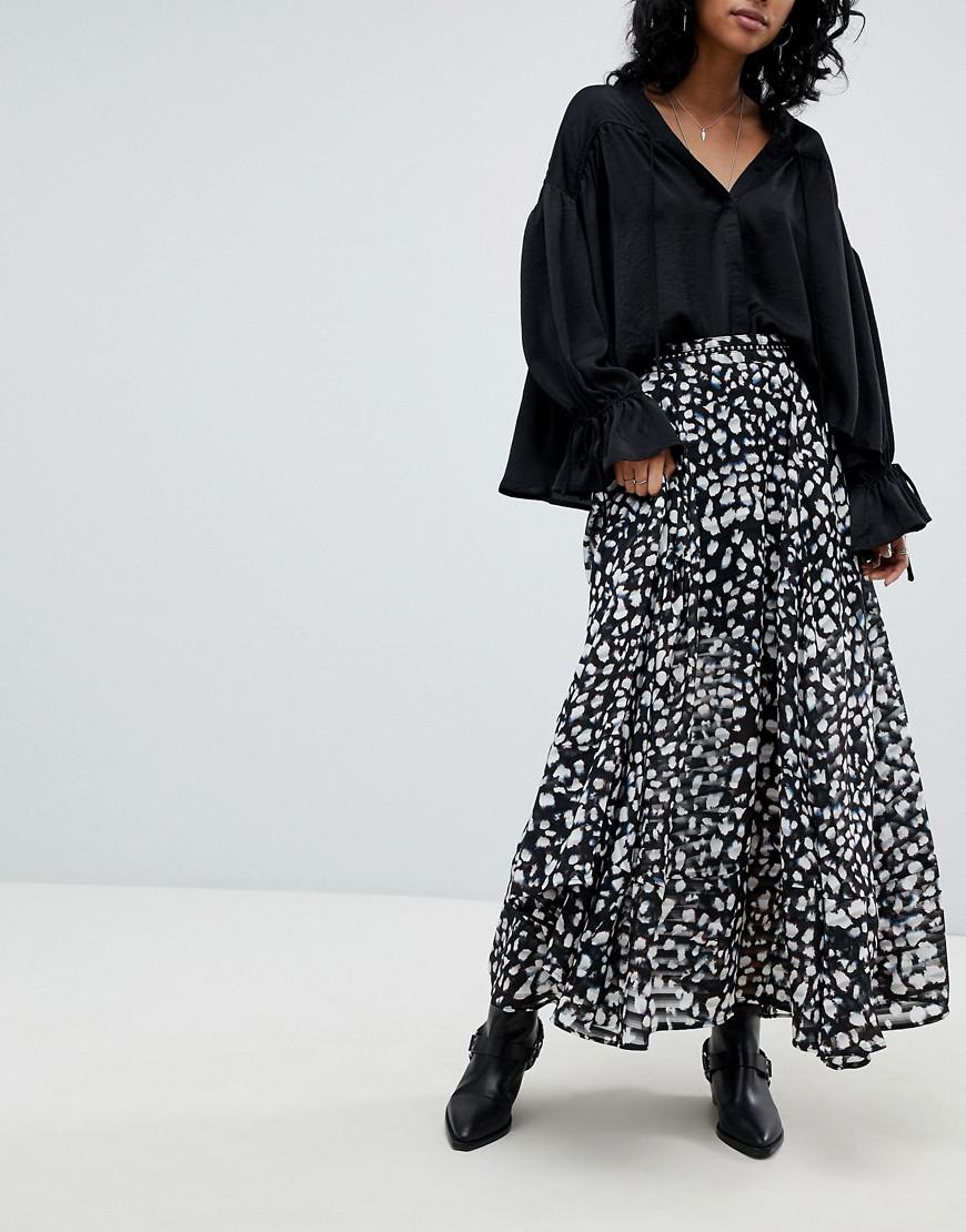 religion maxi skirt