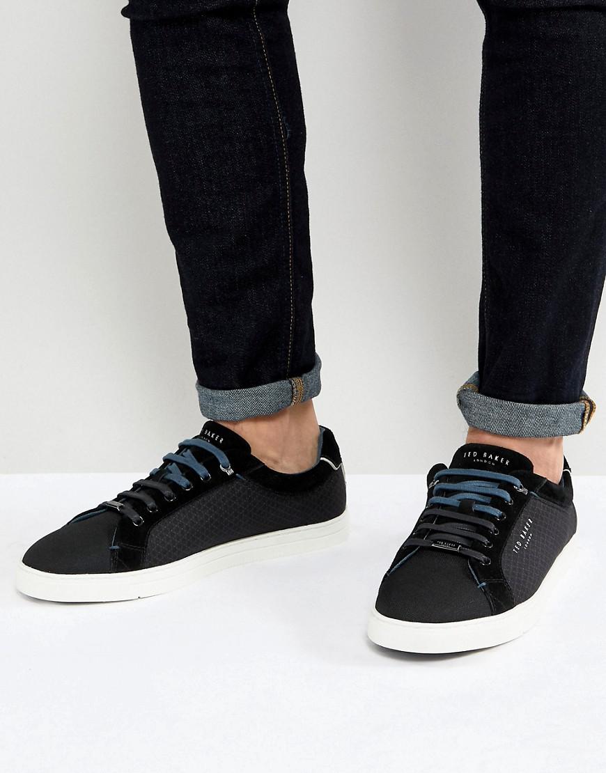 Ted Baker Suede Sarpio Trainers In 