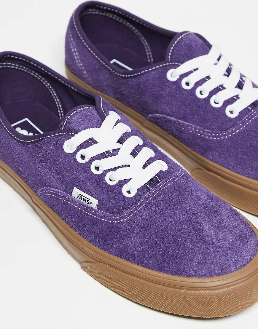 Vans Authentic Zapatos Vans Morados Mujer Zapatillas En Morado De