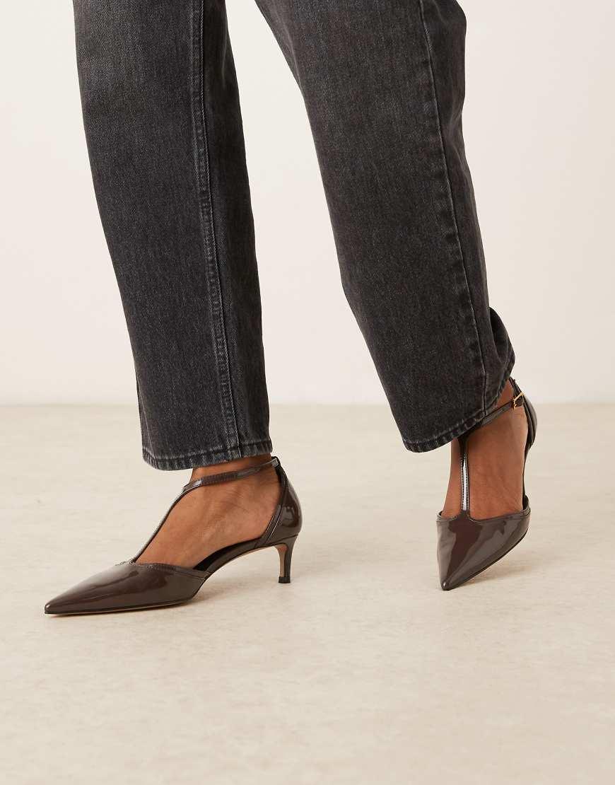 Mango Cognac Hakken Suède Cowboylaars Dames MANGO OUTLET Nederland