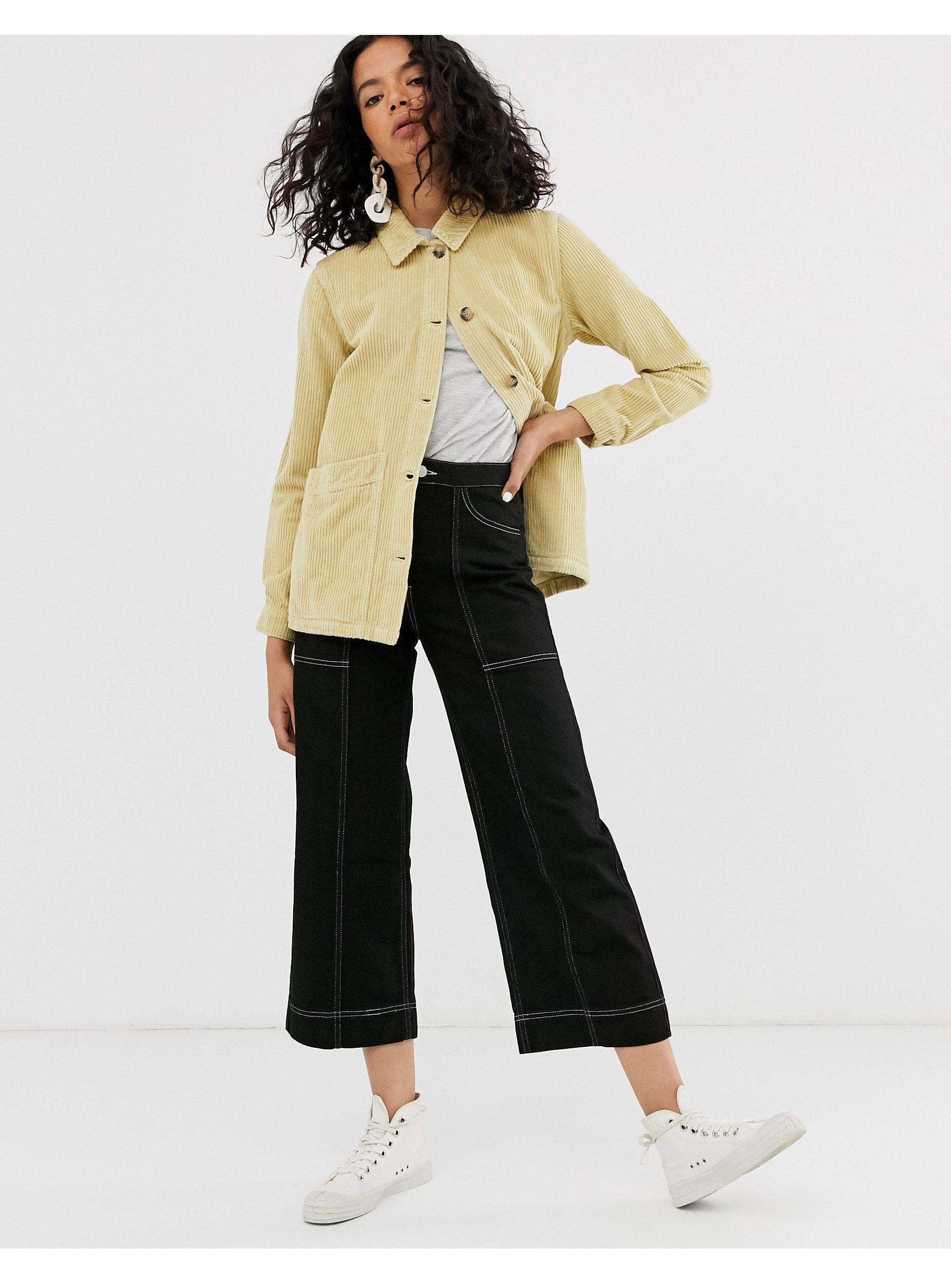 Weekday Denim Contrast Stitched 