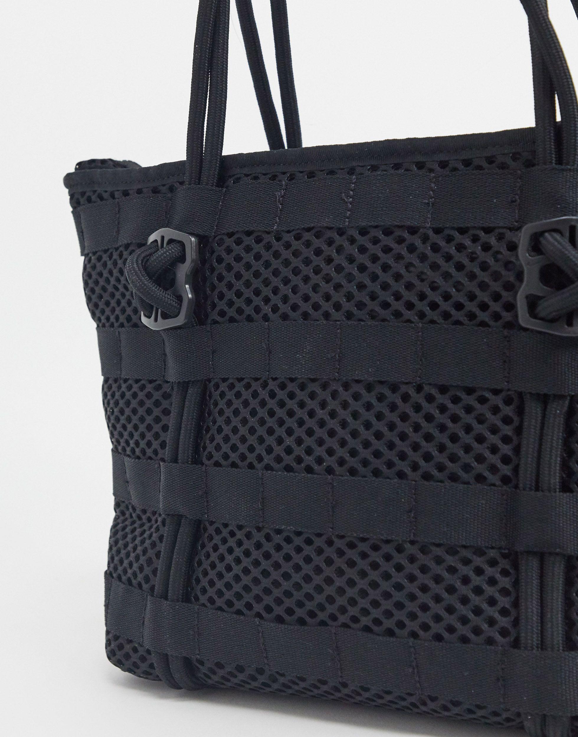 Black Structured Premium Tote Bag 