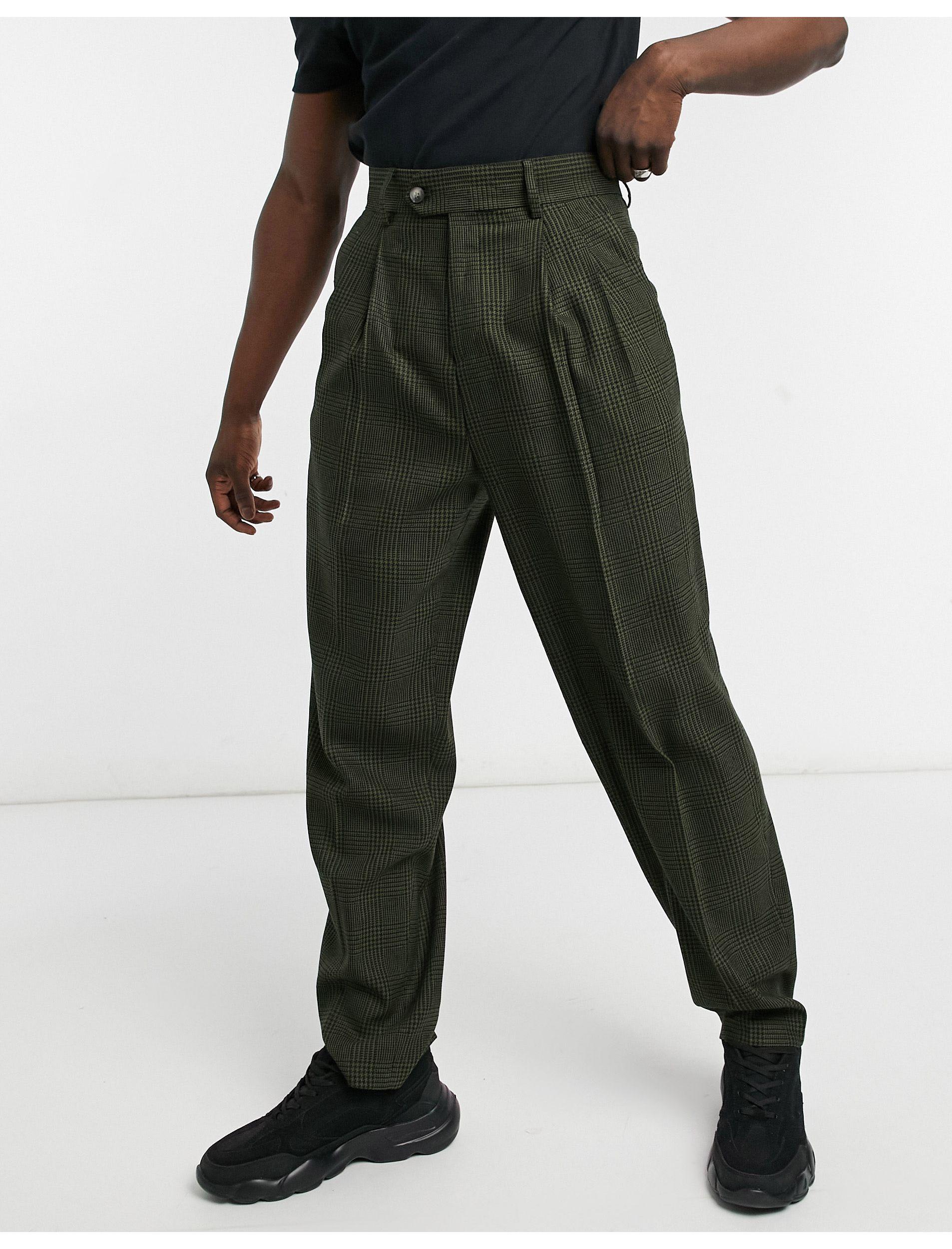 ASOS High-waist Slim Wool-mix Smart 