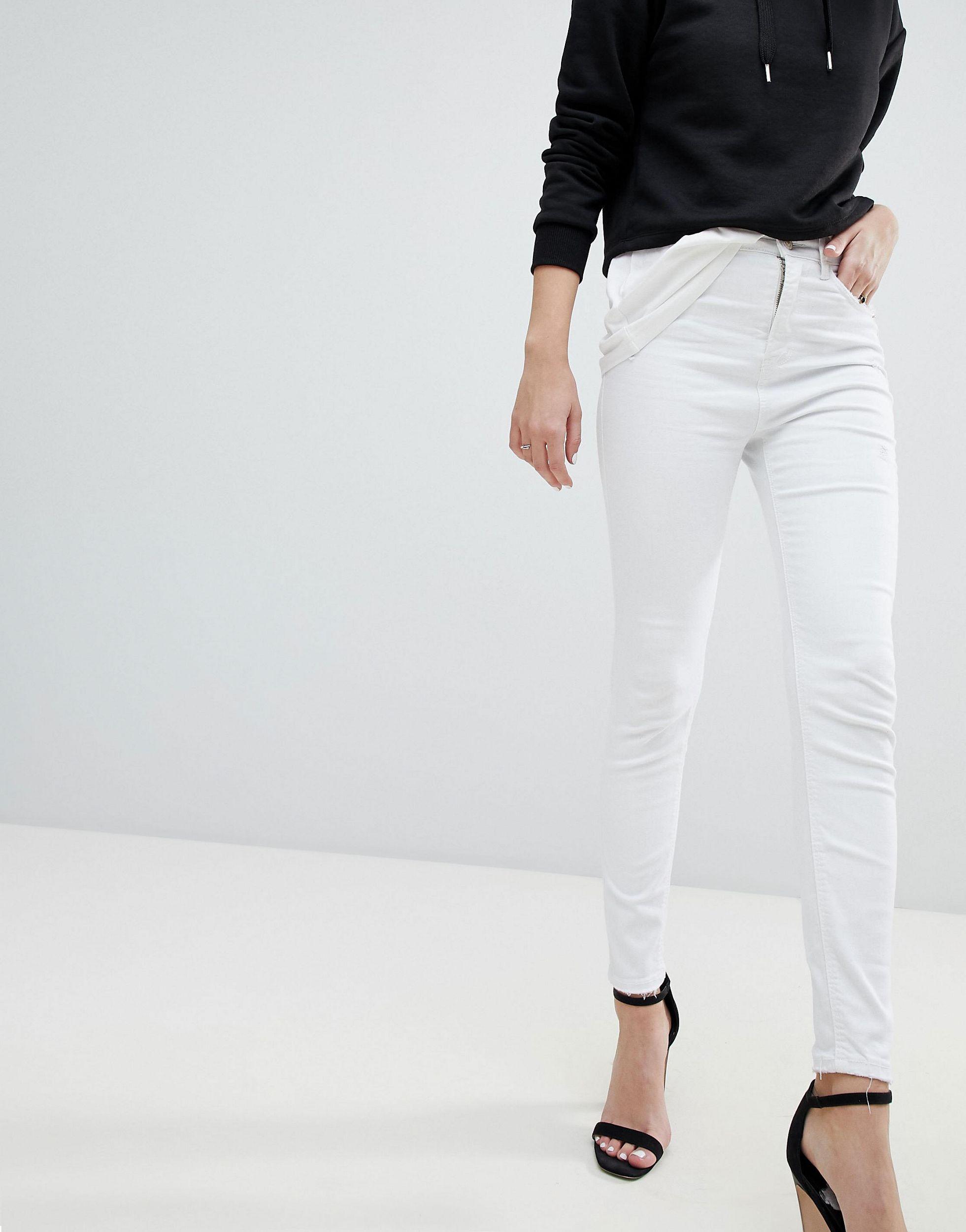 Stradivarius Denim Super High Waist 
