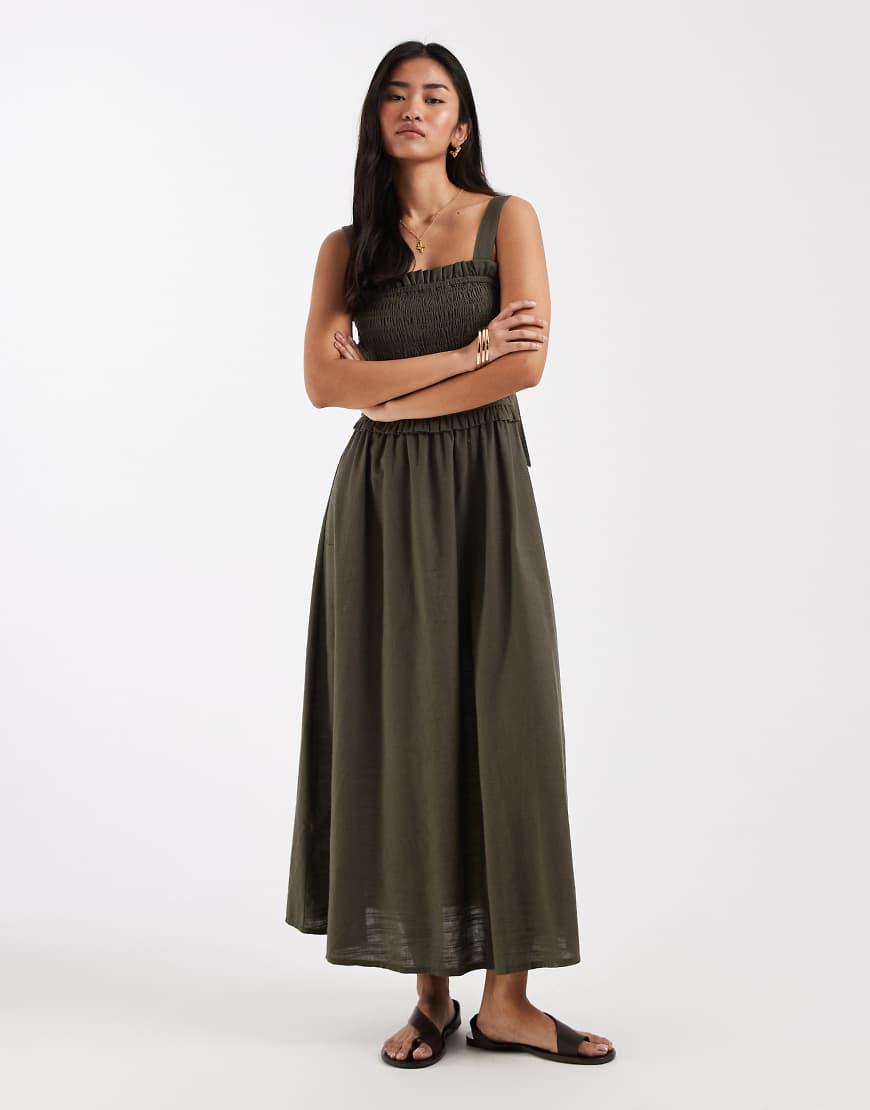 slim fit dress slacks Nuggles® Kelly Green Midi Layering Dress