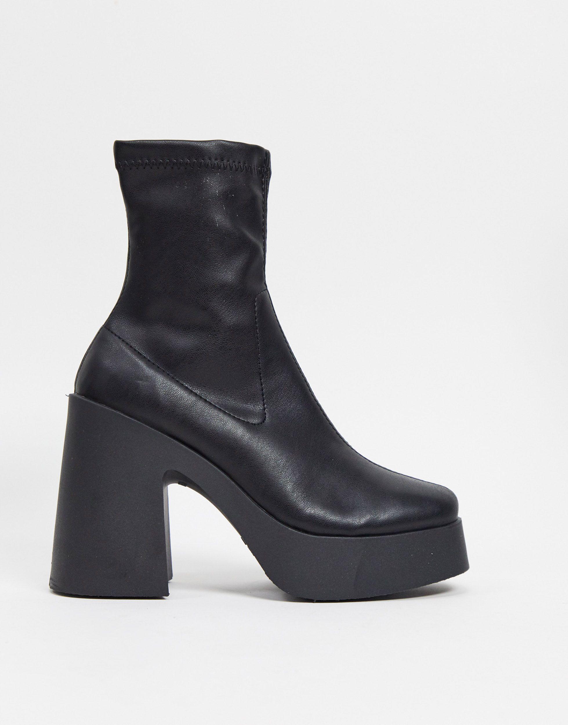 Botas negras ASOS de color Negro | Lyst