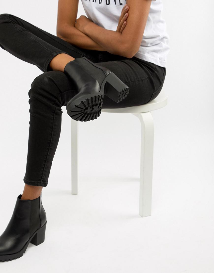 faith black chelsea boots