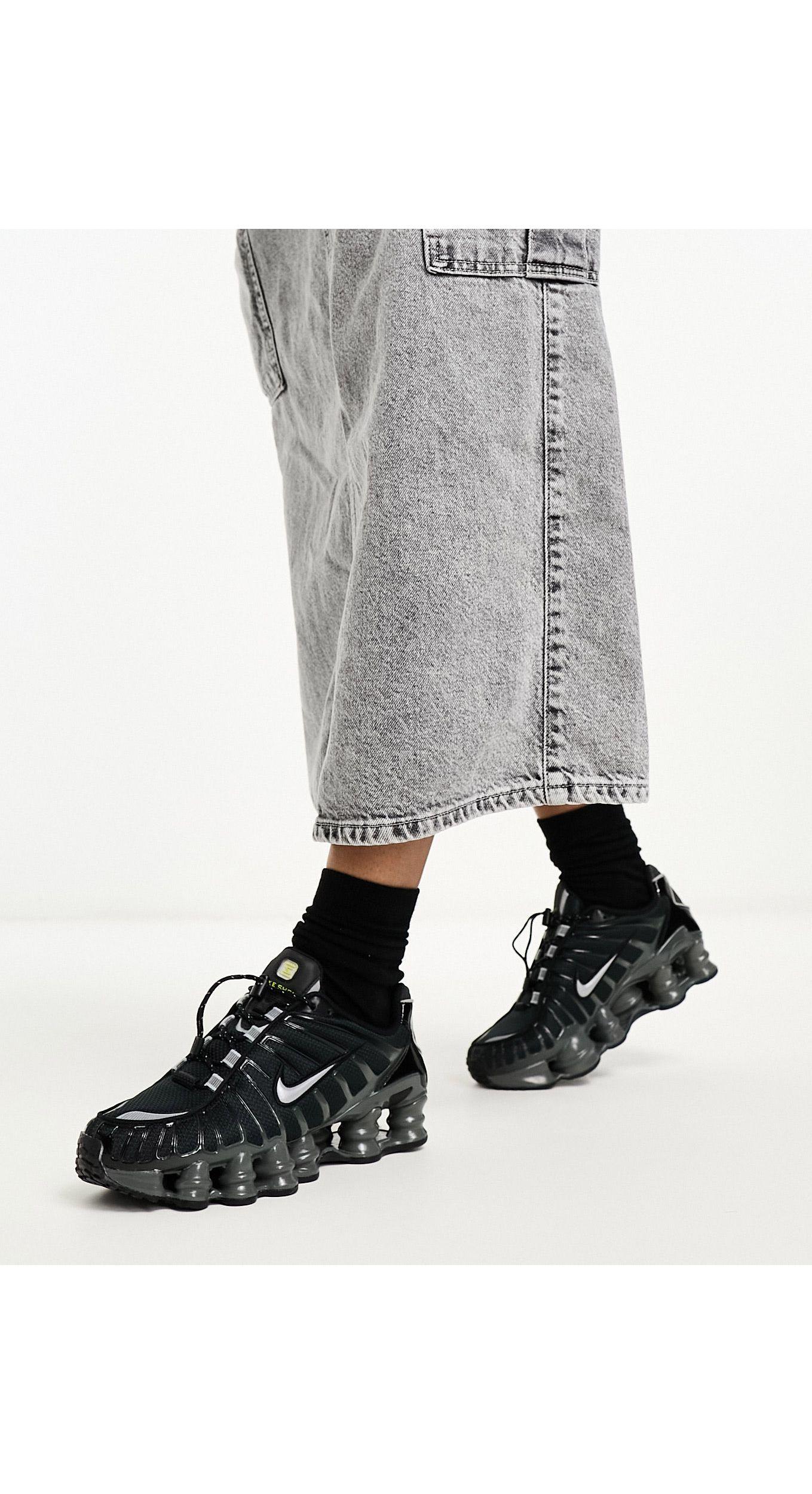 Nike shox argenté new arrivals