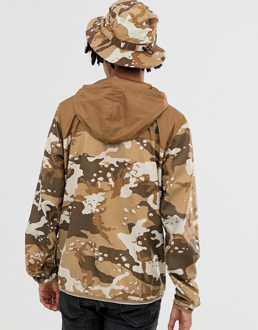 The North Face Novelty Fanorak In Moab Camo in Brown for Men | Lyst