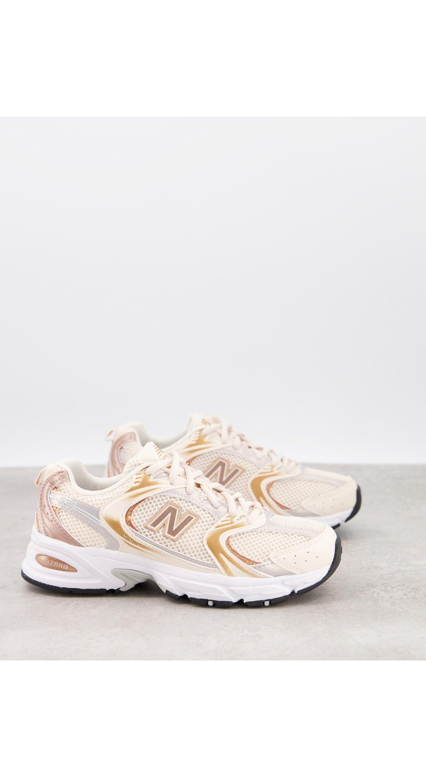New Balance 530 Metallic Trainers in Pink | Lyst