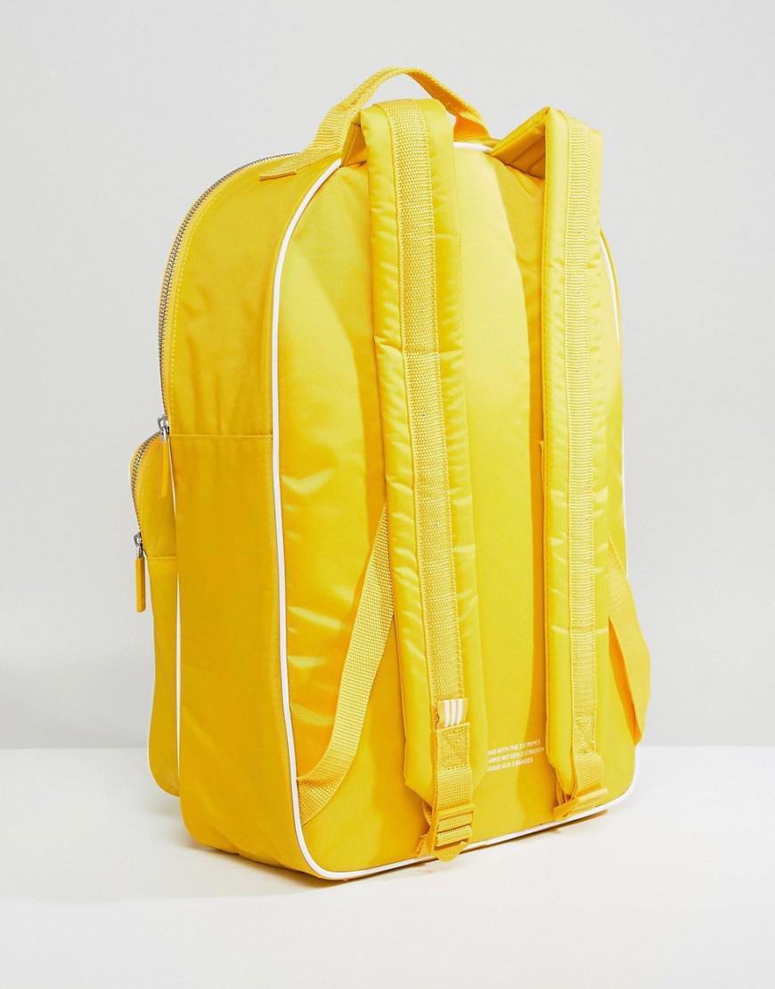 adidas yellow backpack