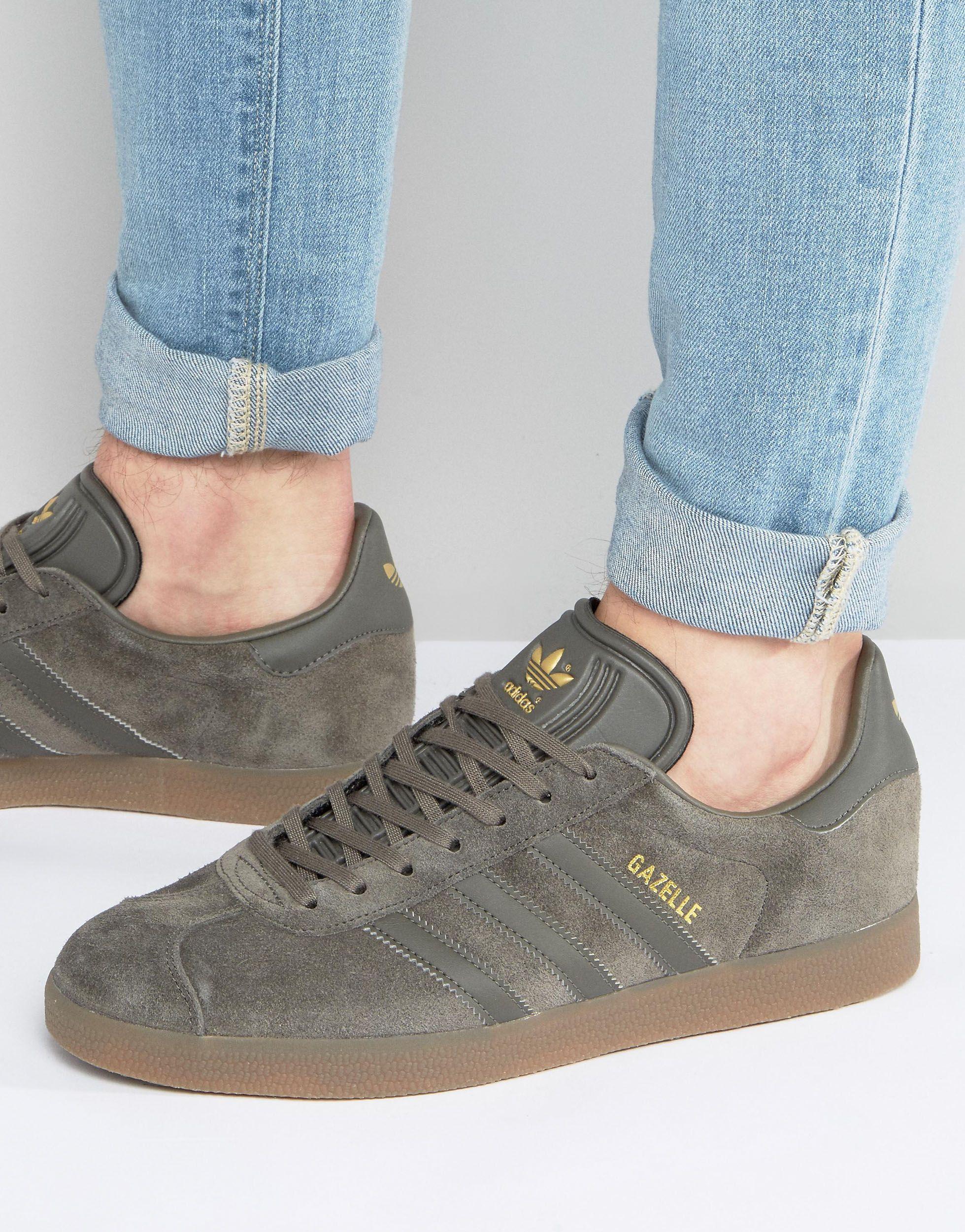Originals Suede Gazelle Sneakers In Gray Bb2754 for -