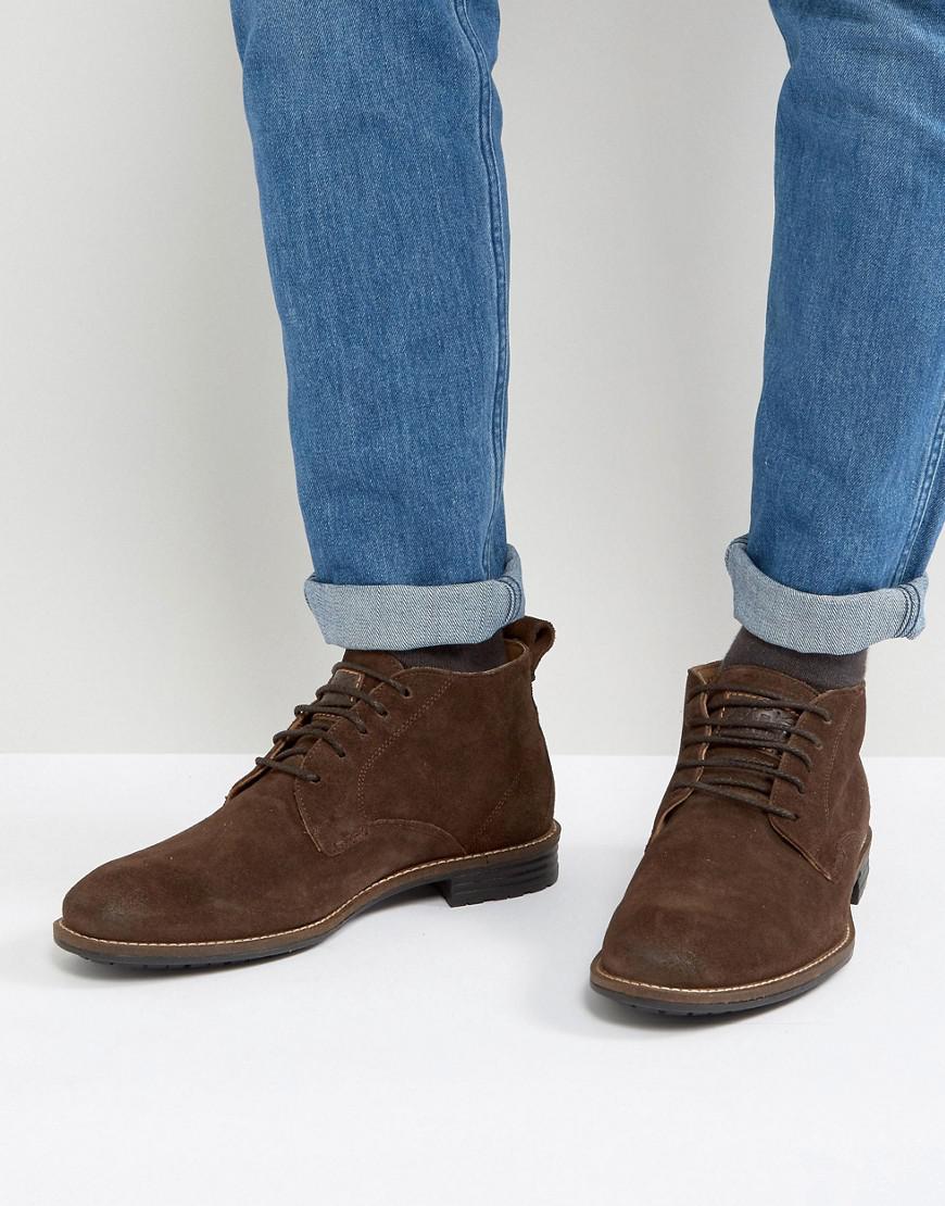 Levi's Huntington Suede Boots In Brown for Men - Lyst