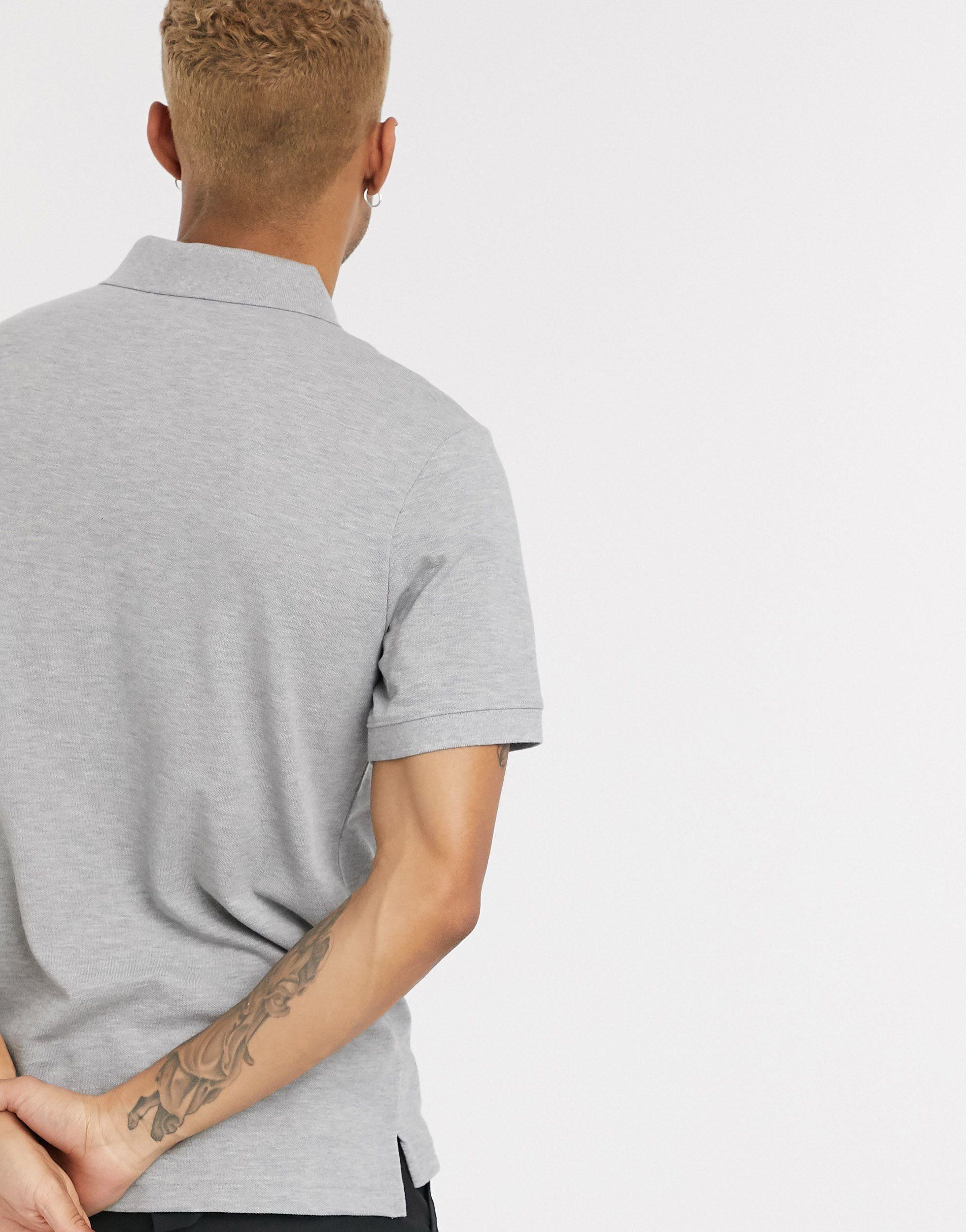 Nike Club Essentials polo shirt in grey, FhyzicsShops