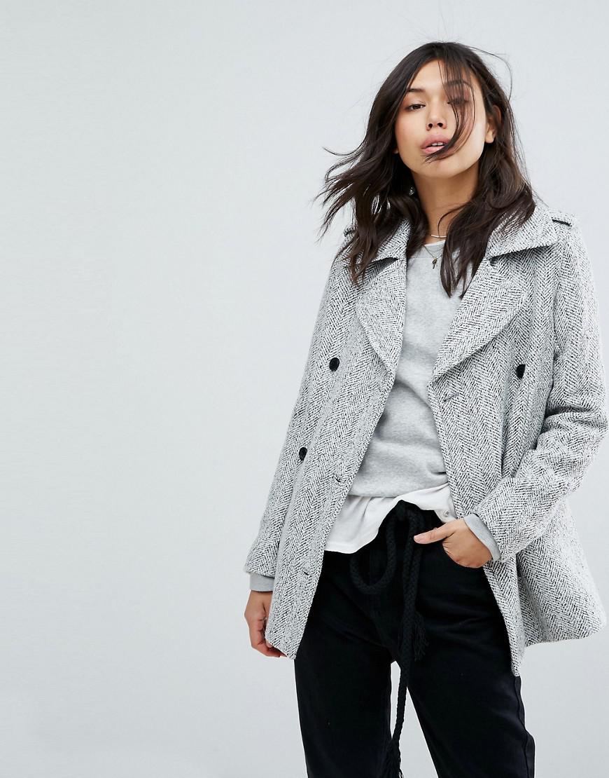 abercrombie peacoat