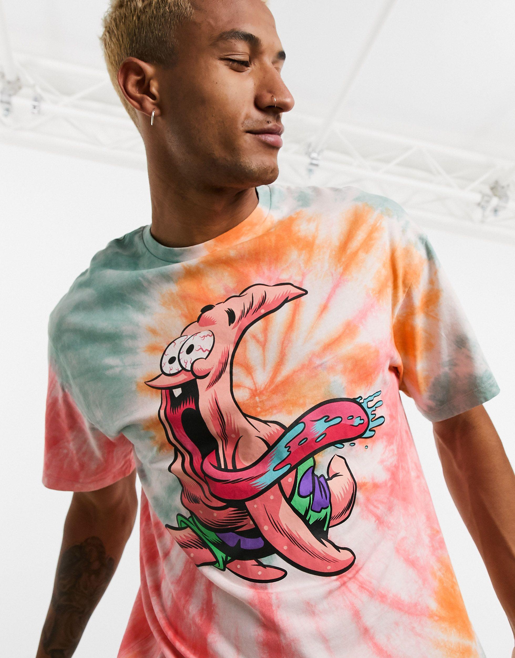 Pull&Bear Spongebob Patrick T-shirt for Men | Lyst