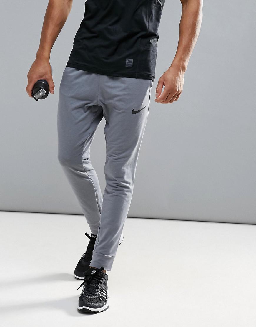 Nike Dri-fit Fleece Trousers In Grey 