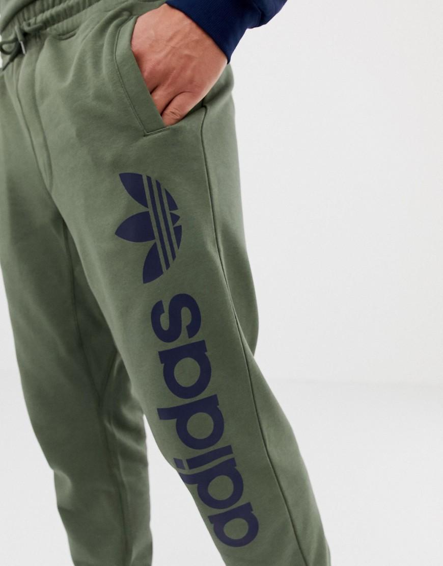 adidas sweatpants green