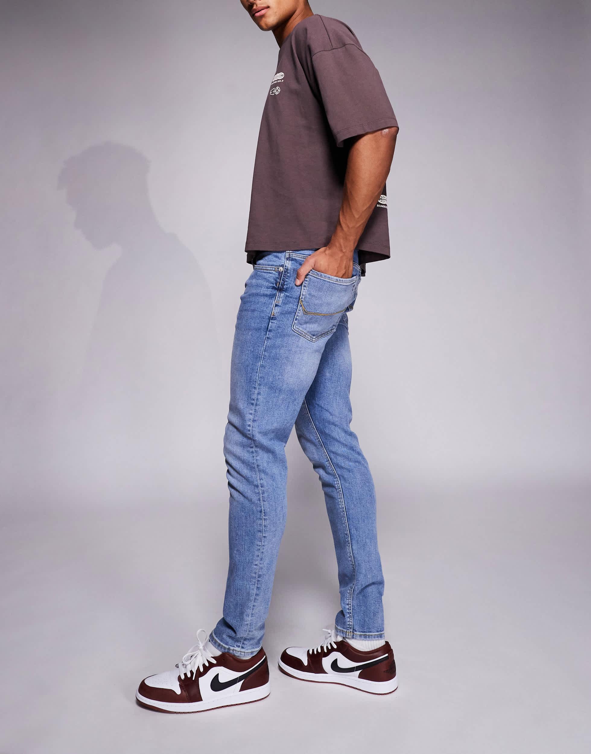 Jean Fille River Island Noir - Taille 12 Ans (12 Ans) - Taille Réglable - Coupe Skinny - Occasion Très Bon État