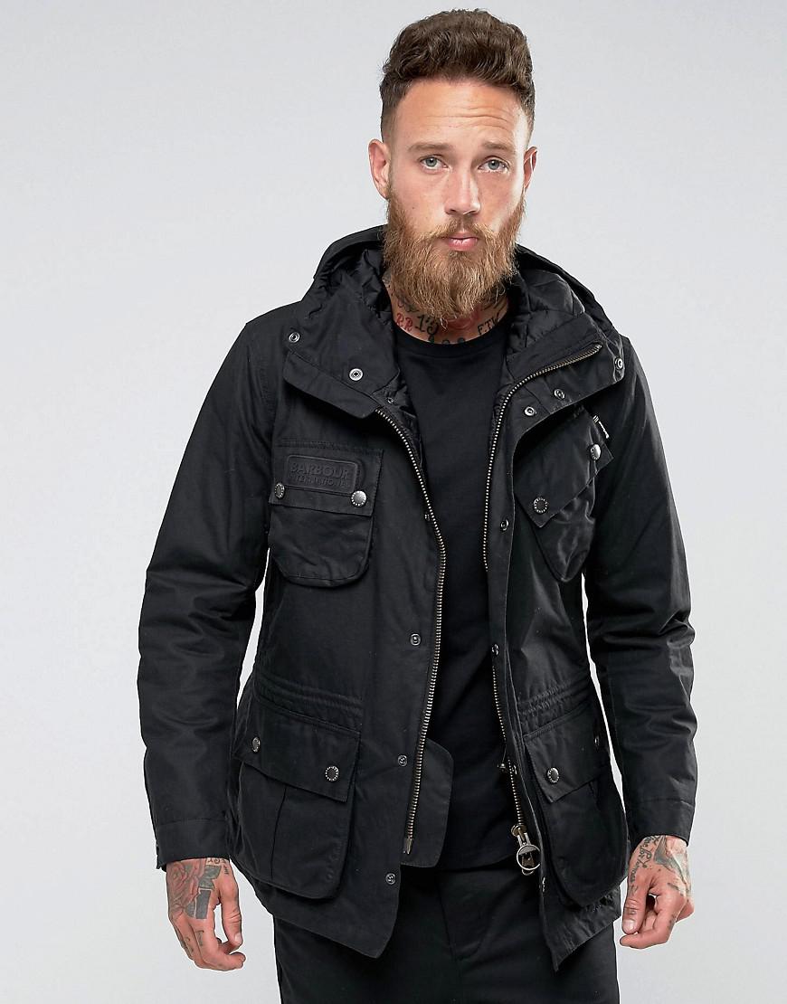 barbour fog parka