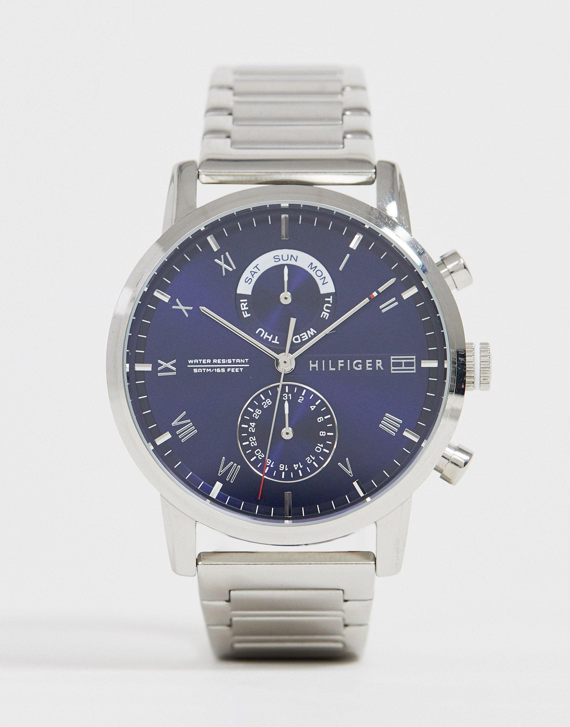 Tommy Hilfiger 1710401 Kane Bracelet Watch in Silver (Metallic) for Men -  Lyst