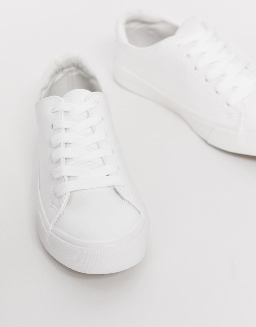new look classic trainer in white