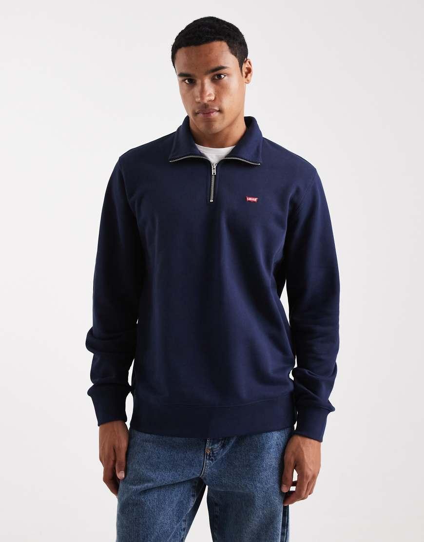 Purple Levi's Skate Quarter Zip Sweatshirt Levi's