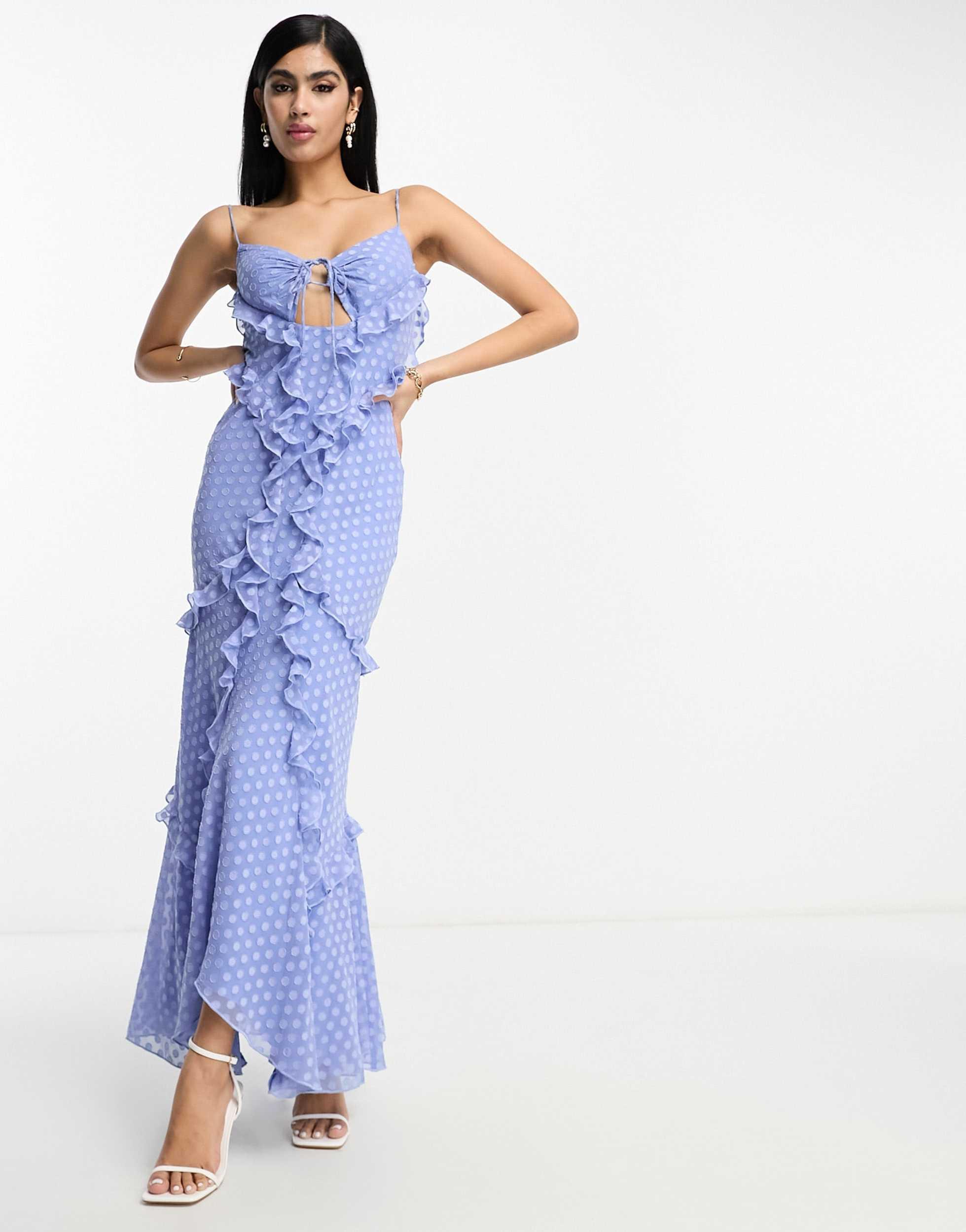 Asos robe a pois hotsell