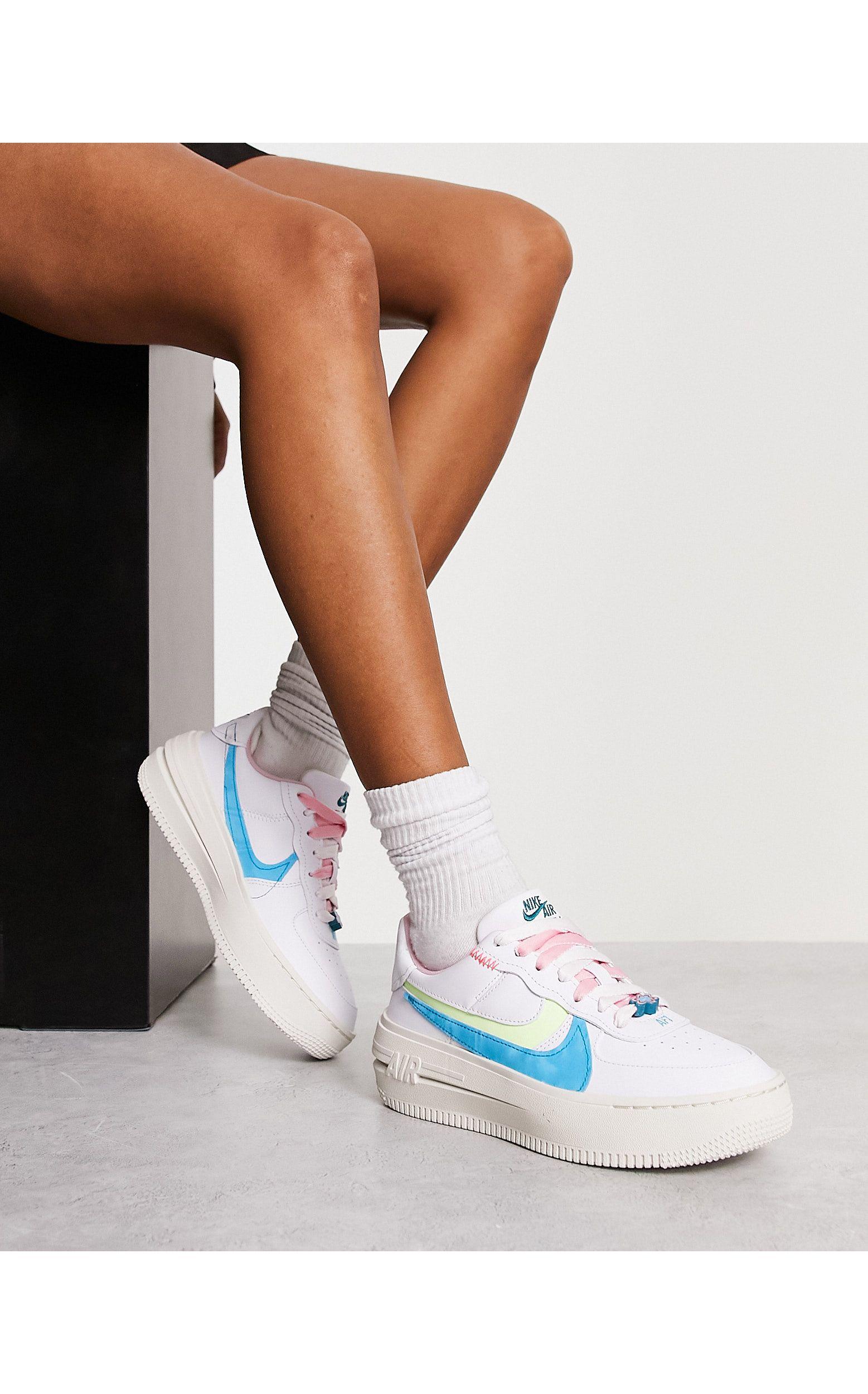 Nike Air Force 1 Plt.af.orm Sneakers in White | Lyst