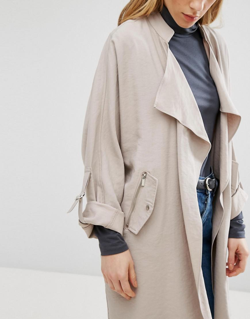 beige duster jacket